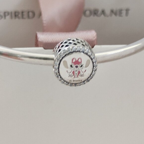 Pandora Lilo Stitch Stitch And Angel Double Sided Charm Bead with box - Picture 6 of 9